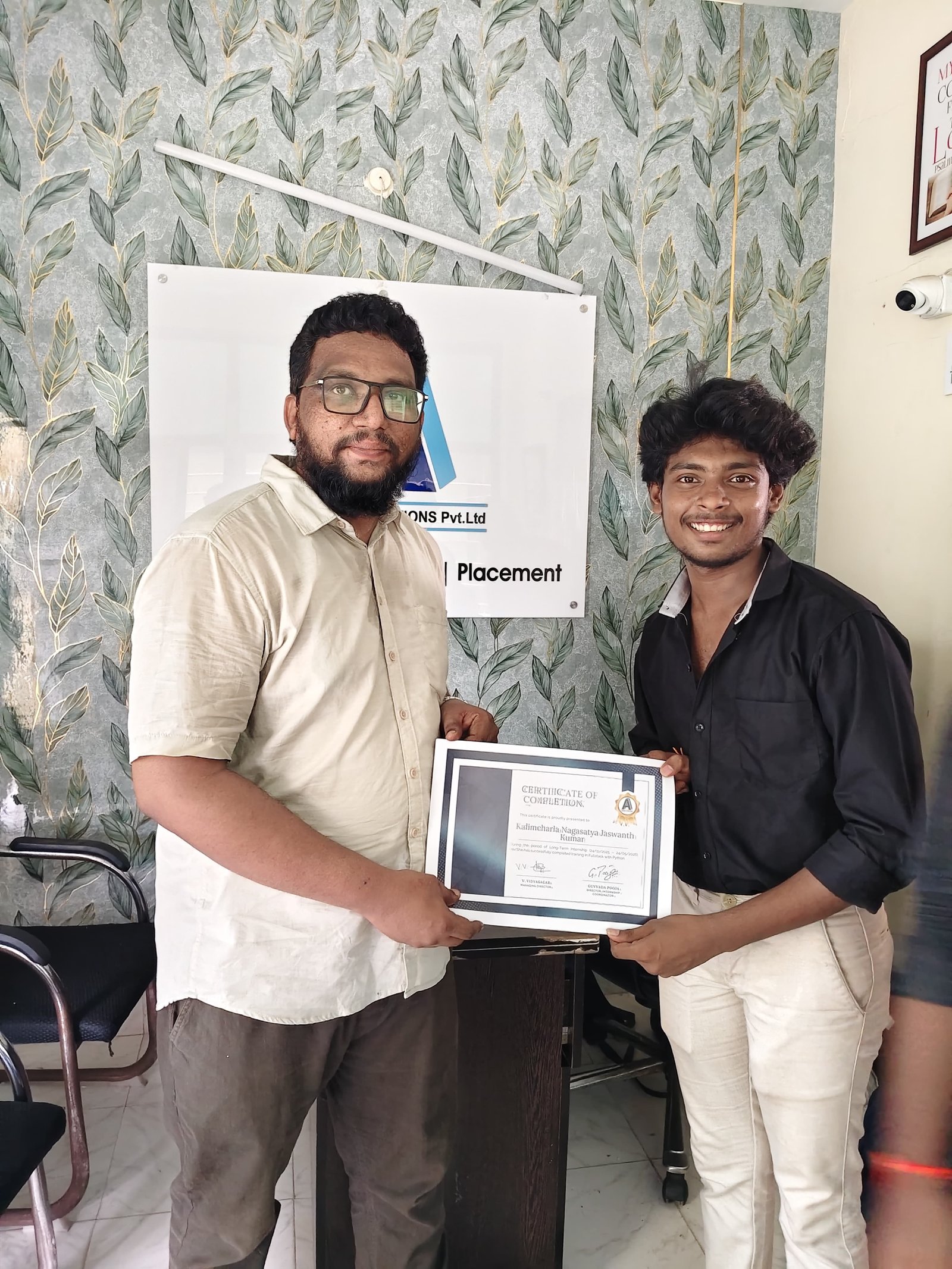 Certificate - Jashwanth
