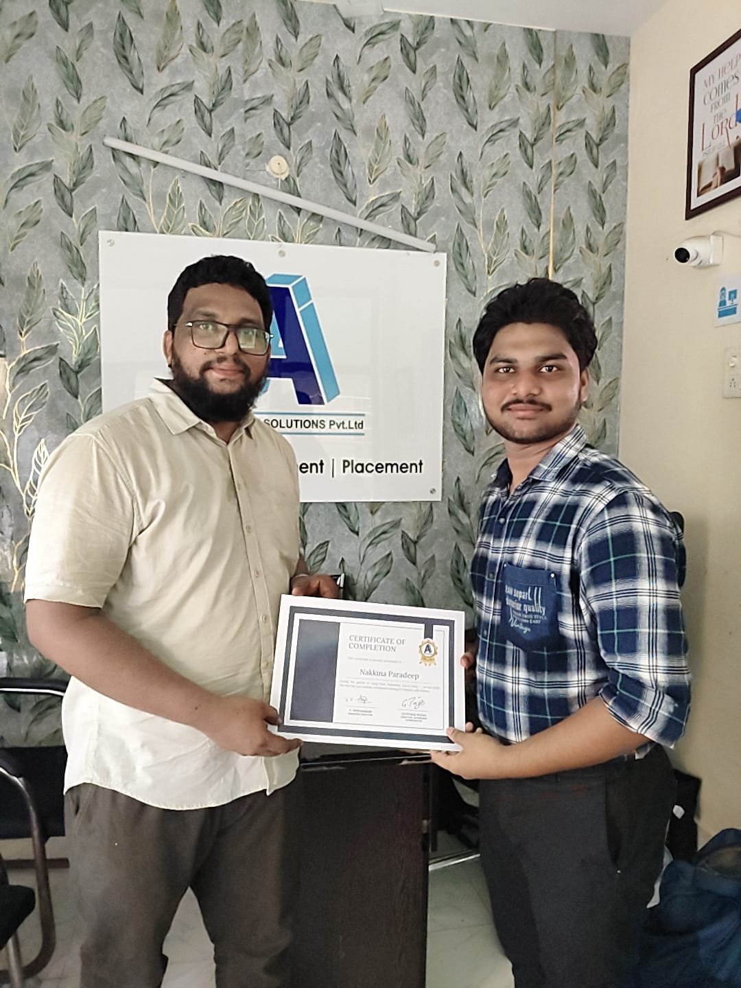 Certificate - Paradeep